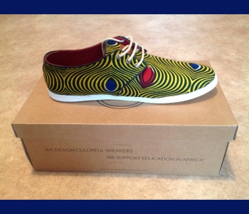 Panafrica Sneakers mit afrikanischen Stoffen | Modell: BRAZZAVILLE | Handmade        Restposten !!!!!!!! nur 1Stück Große 41 Panafrica Sneakers mit afrikanischen Stoffen | Modell: BRAZZAVILLE | Handmade        Restposten !!!!!!!! nur 1Stück Große 41
